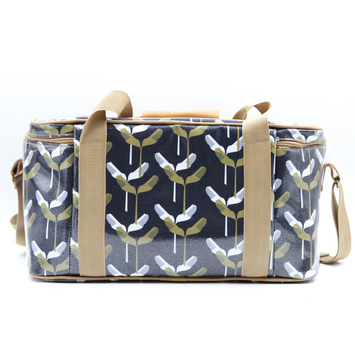 Courtney Cooler - Banana Leaf Midnight Green