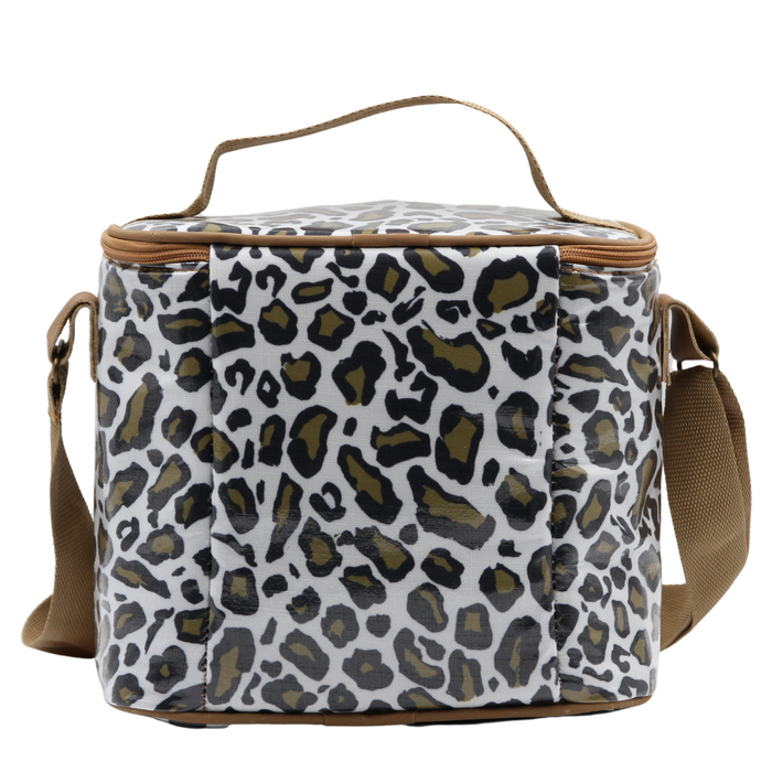Lunch Cooler - Leopard Khaki