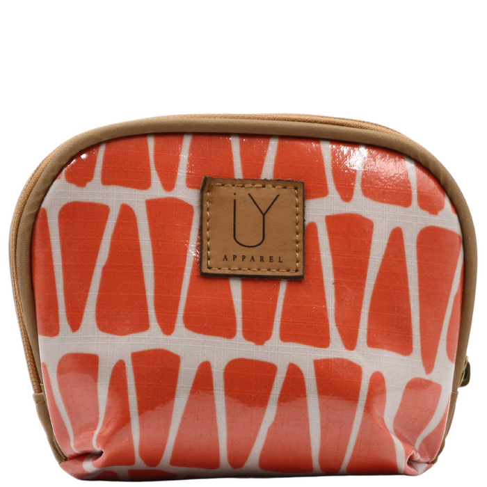 Make-up Pouch - Cracked Earth Orange