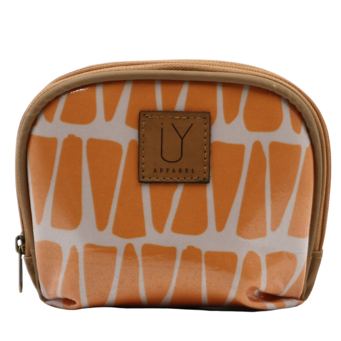 Make-up Pouch - Cracked Earth Marigold