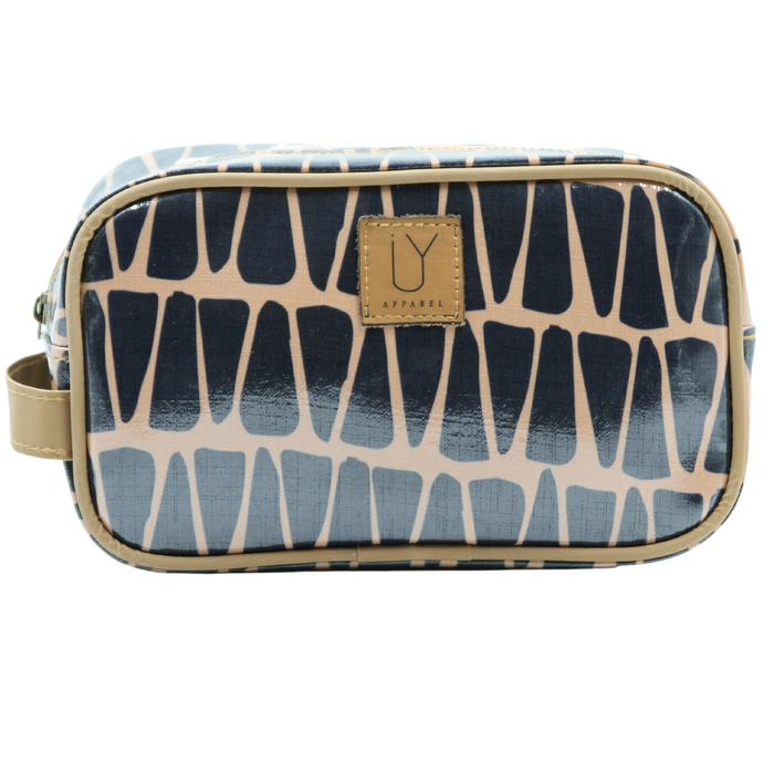 Small Toiletry Bag - Cracked Earth Sand
