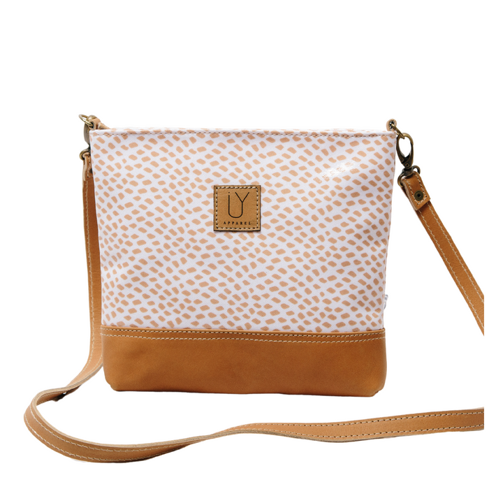 Zoey Sling - Scatter Gold on White