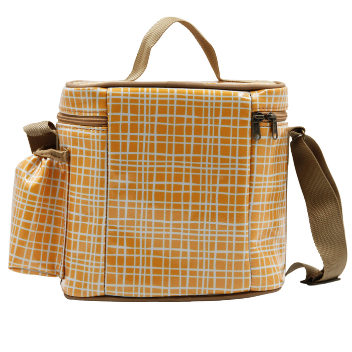 Snakpak Lunch Cooler - Weave Yellow