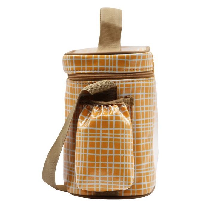 Snakpak Lunch Cooler - Weave Yellow