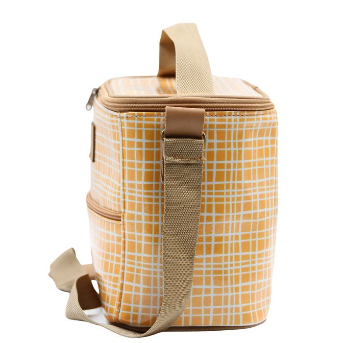 Lunch Cooler - Weave Yellow