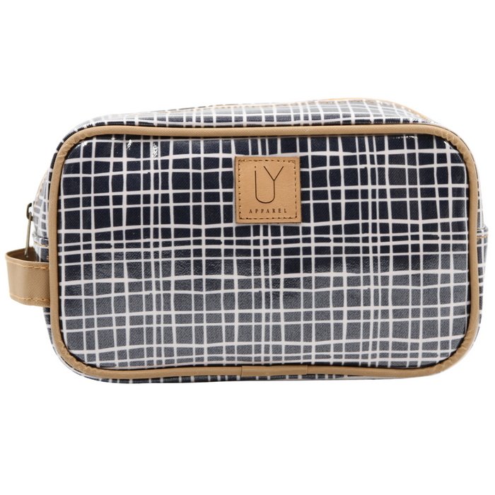 Small Toiletry Bag - Weave Black