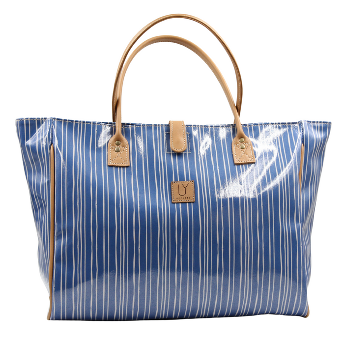 Shopper Bag - Stripe Blue