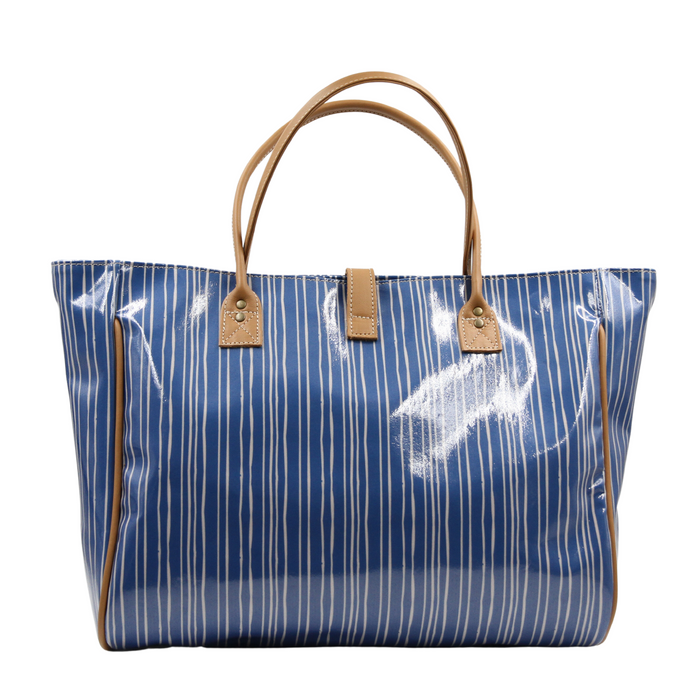 Shopper Bag - Stripe Blue