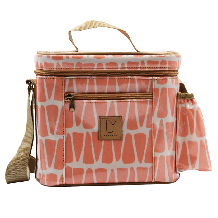 Snakpak Lunch Cooler - Cracked Earth Coral