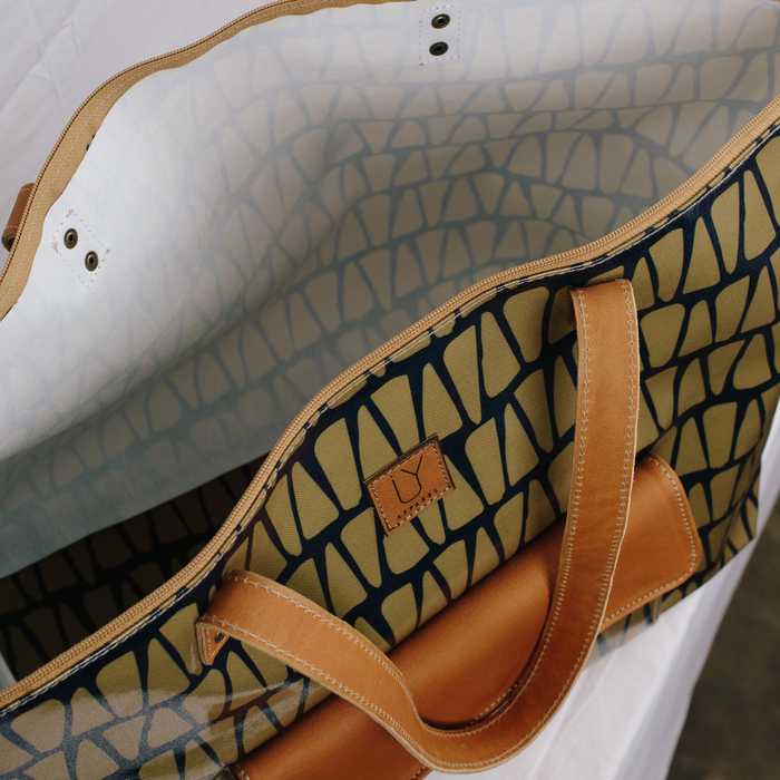 Beach Bag - Cracked Earth Khaki