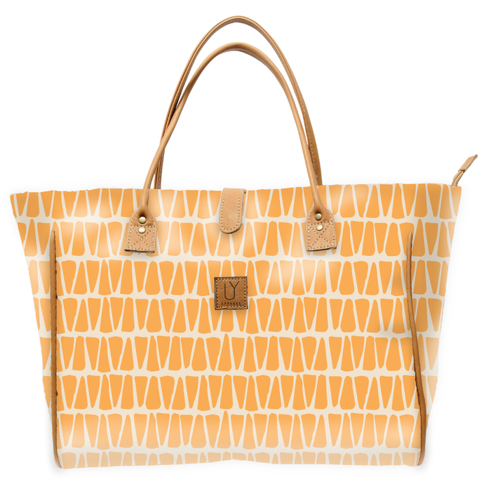 Shopper Bag - Cracked Earth Marigold